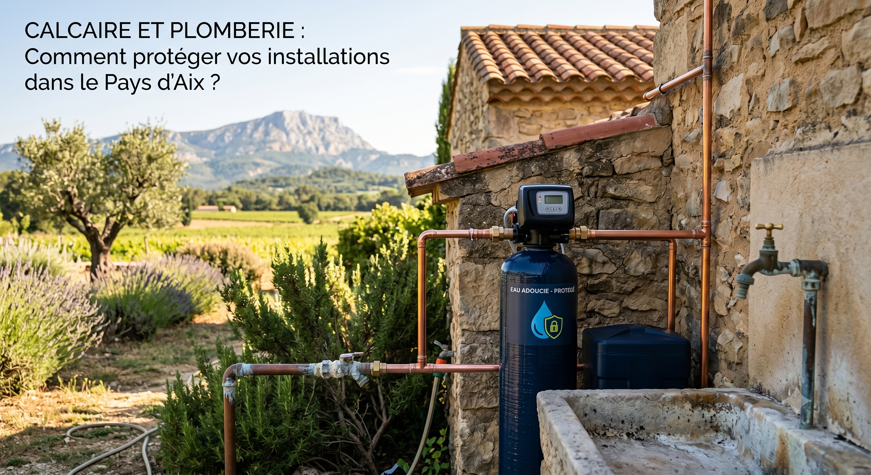 Calcaire et plomberie : Comment protéger vos installations dans le Pays d'Aix ?
