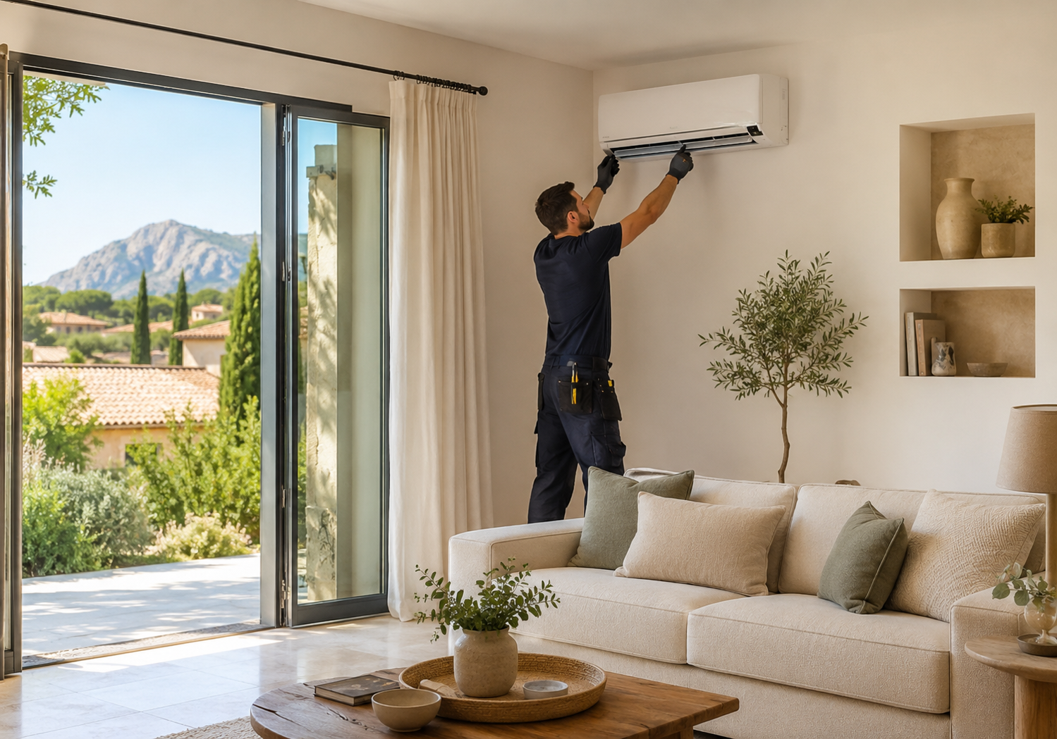 Climatisation à Trets : pourquoi faire installer un système réversible par un professionnel ?